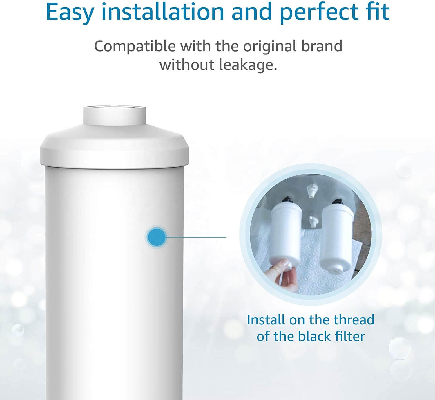 Fluoride Filter - PF-2 - Compatible With Gravity Filtration System - GroundedKiwi.nzwater filtration water filtrationfilterfluoridegravity water filter