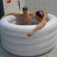 Inflatable ICE BATH - Portable & SELF INFLATING - For HOT or COLD use - GroundedKiwi.nz