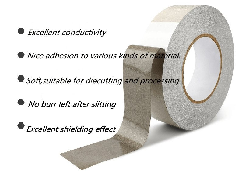 RFID Blocking Conductive Cloth Tape For RFID / EMF Protection 150mm Wide - GroundedKiwi.nz