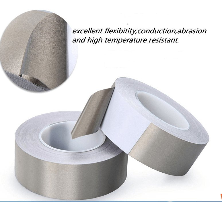 RFID Blocking Conductive Cloth Tape For RFID / EMF Protection 150mm Wide - GroundedKiwi.nz