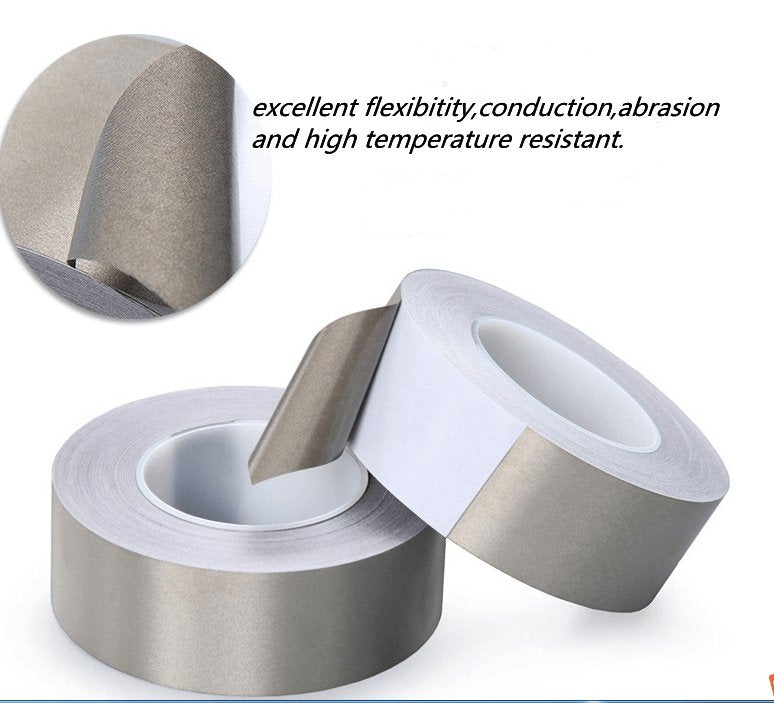 RFID Blocking Conductive Cloth Tape For RFID / EMF Protection 150mm Wide - GroundedKiwi.nzBlocking Conductive Tape Blocking Conductive Tapeadhesiveblockingfaraday