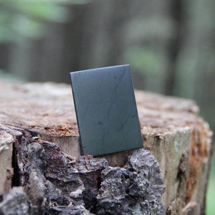Shungite Phone Plate Sticker- 30mm by 40mm - GroundedKiwi.nzphone accessories phone accessories5ganit radiationcell