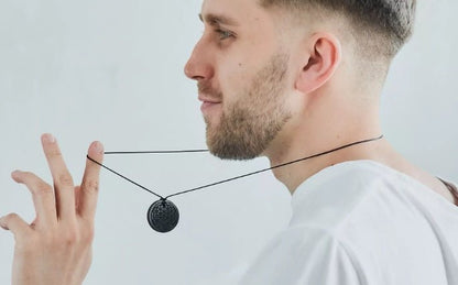 Shungite 'Flower of Life' Energy Pendant - GroundedKiwi.nzNecklace Necklace5ganit radiationcrystal