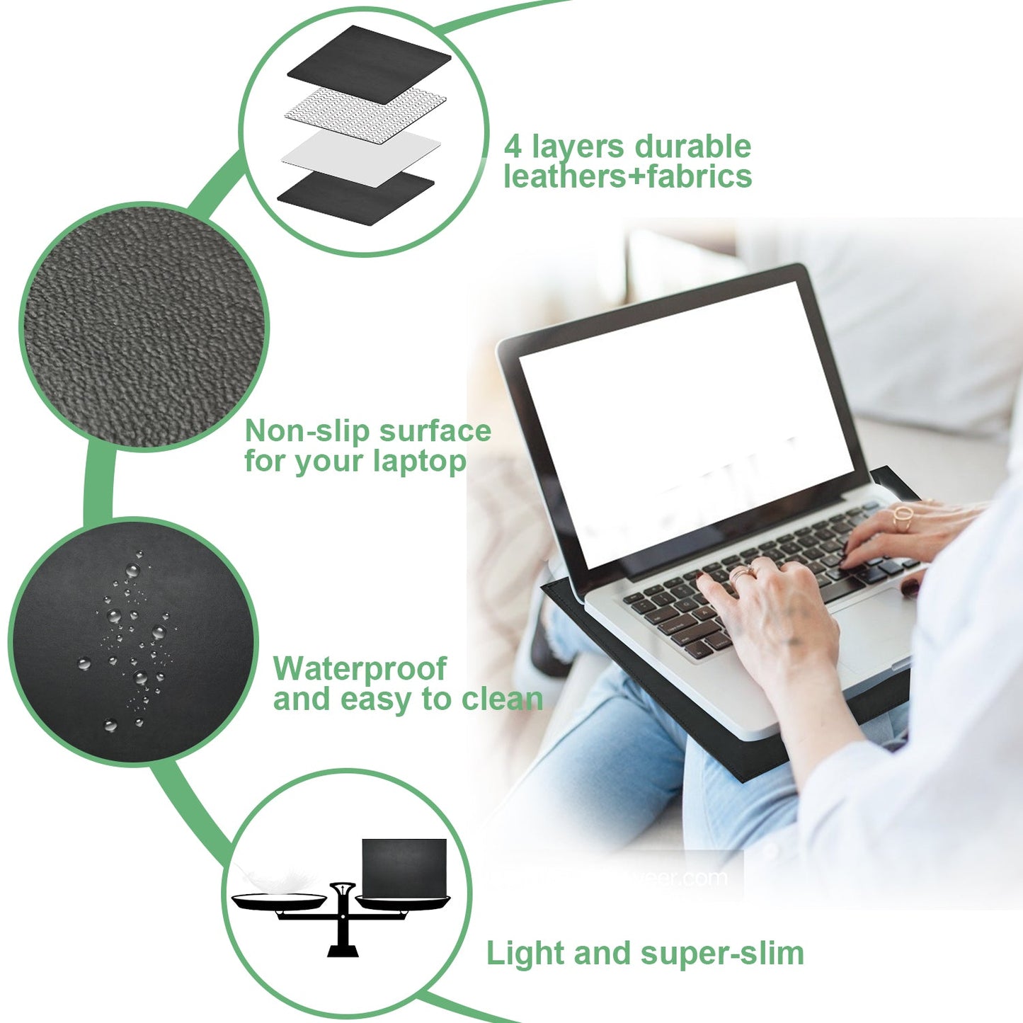 Small Tablet / Ipad Anti-radiation Pad] - EMF Radiation Protection & Heat Shield - GroundedKiwi.nzelectronics electronicsblockercomputeremf