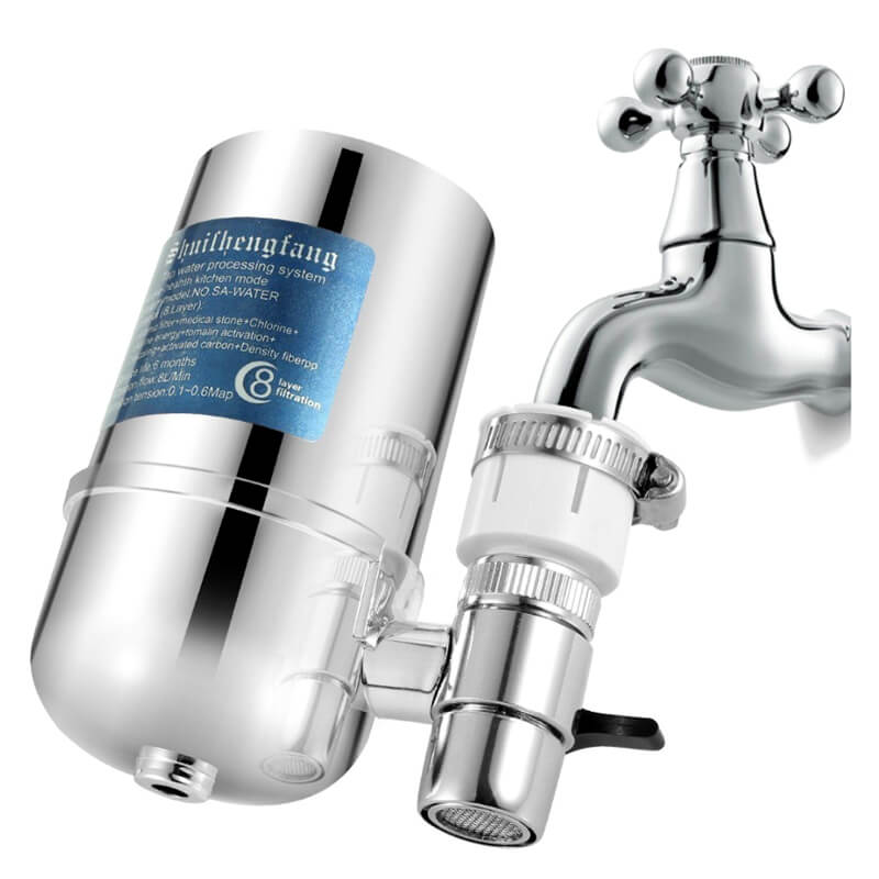 Tap Water Purifier 8 STAGE / Faucet Filter - Remove Harmful Substances - GroundedKiwi.nz