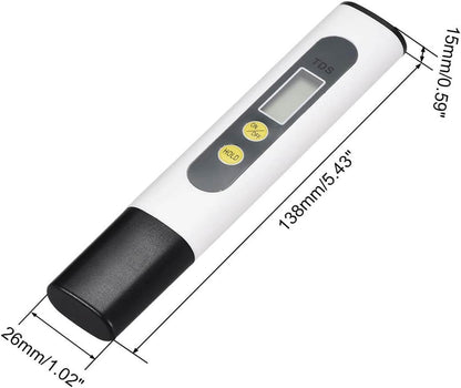 TDS Digital Portable High Accuracy Pen-Type Meter - GroundedKiwi.nzWater tester Water testermeterPHportable