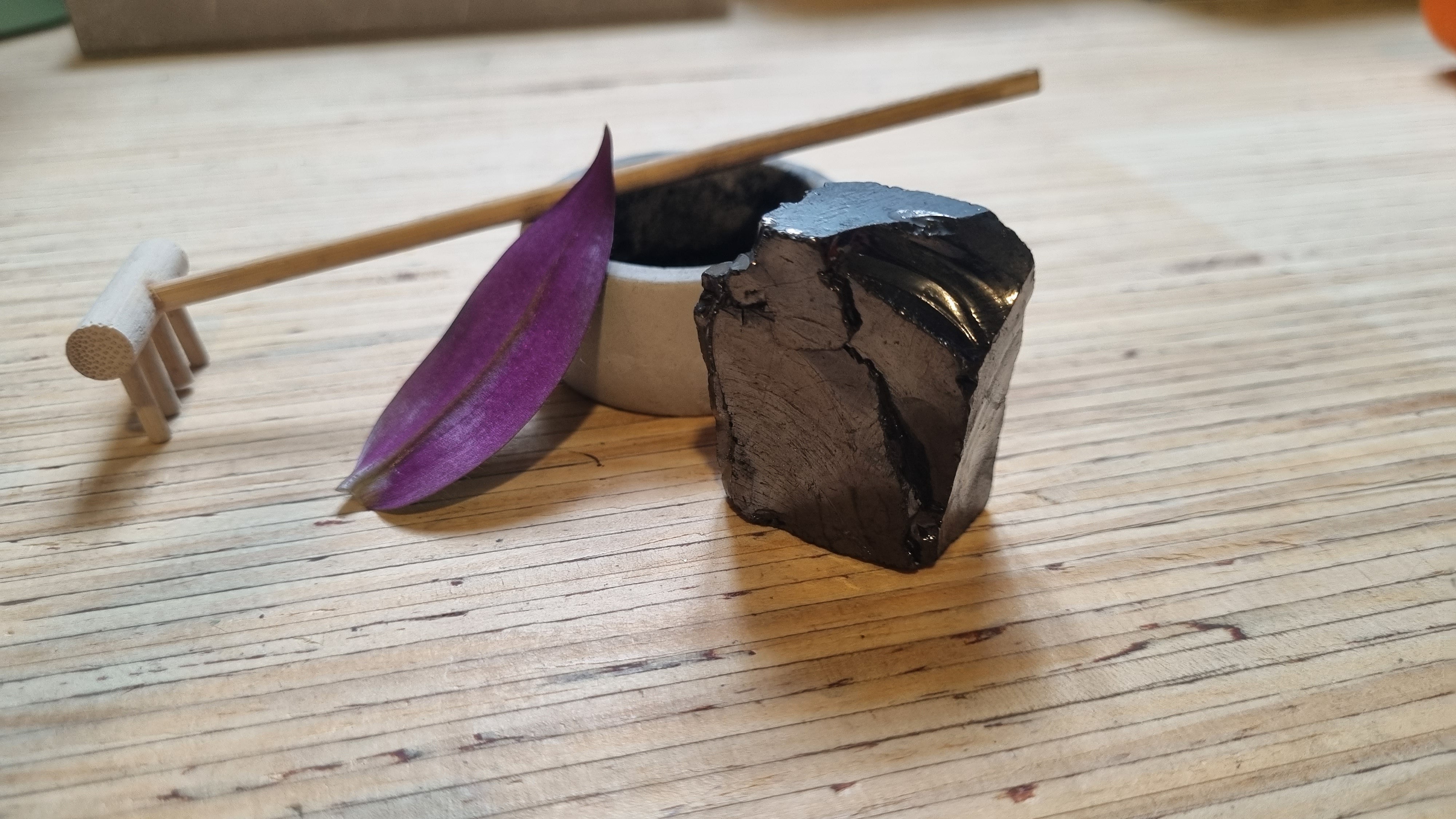 The Ultimate Shungite: Rare One-Piece Nugget - Maunga Roa (Cook Islands) - GroundedKiwi.nz