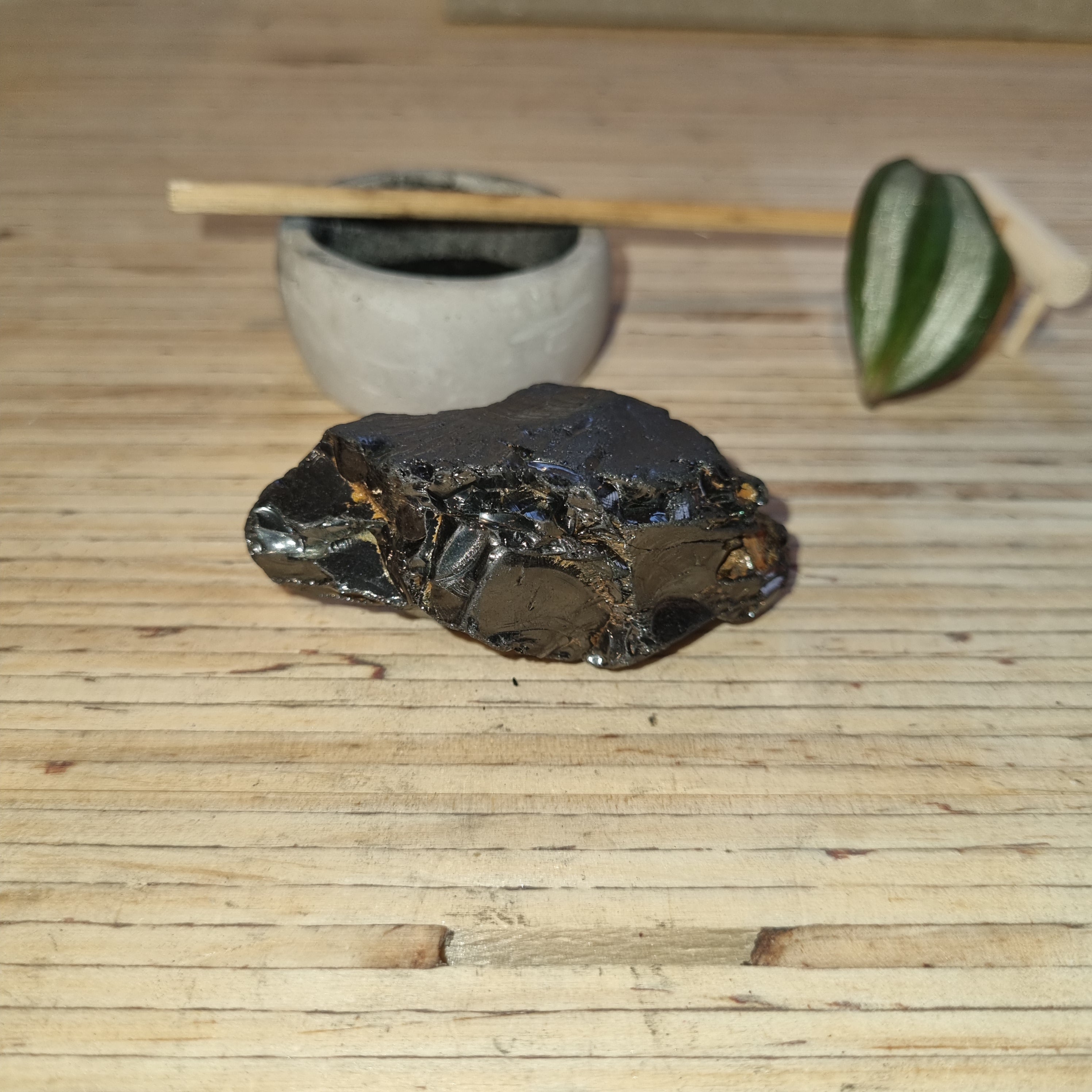 The Ultimate Shungite: Rare One-Piece Nugget - Maungatea (Cook Islands) - GroundedKiwi.nz