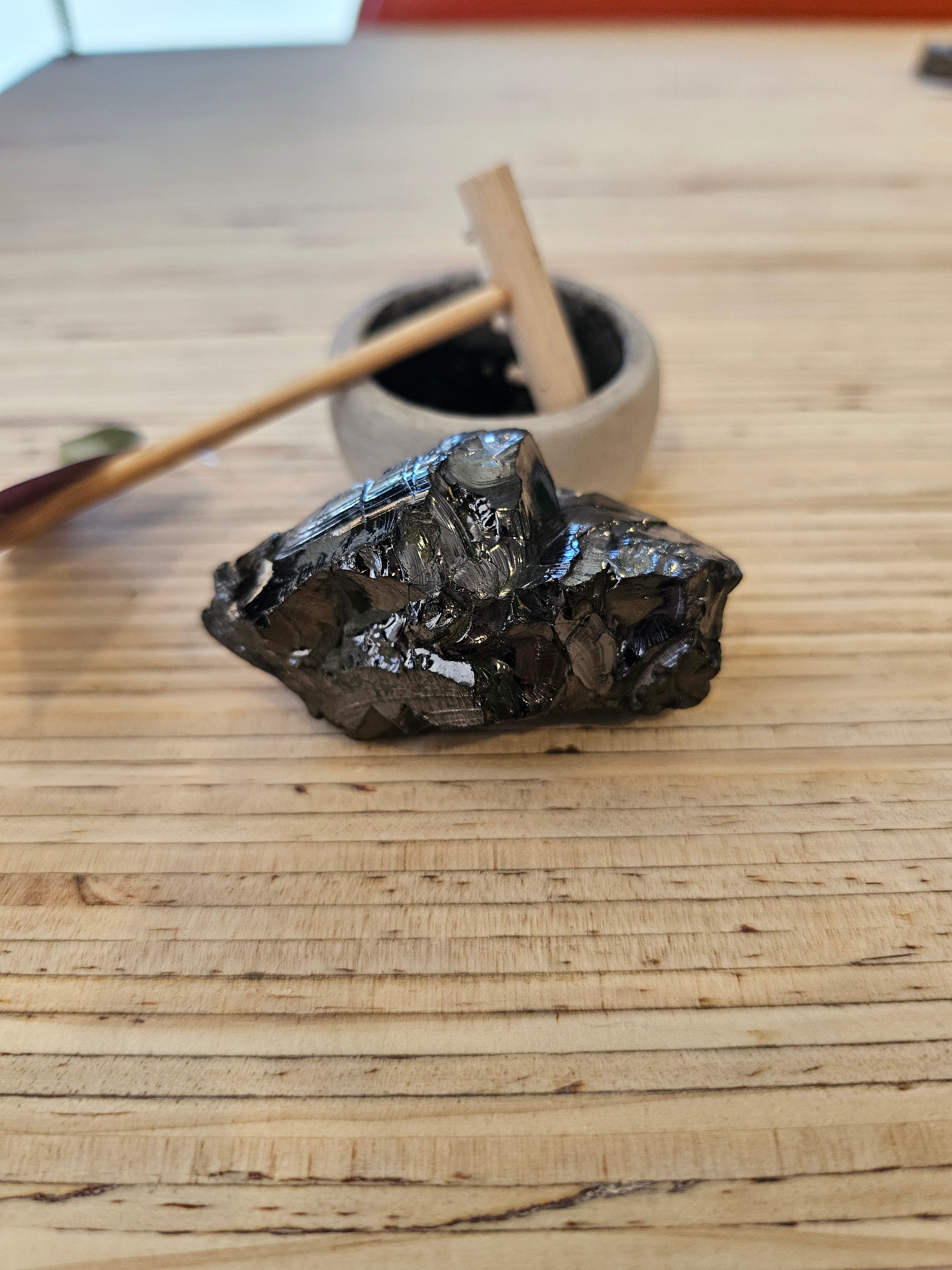 The Ultimate Shungite: Rare One-Piece Nugget - Ruepehu - GroundedKiwi.nz