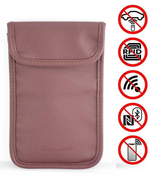 Water Resistant Signal-Blocking EMF RFID Shielding pocket faraday bag for mobile phone - GroundedKiwi.nz